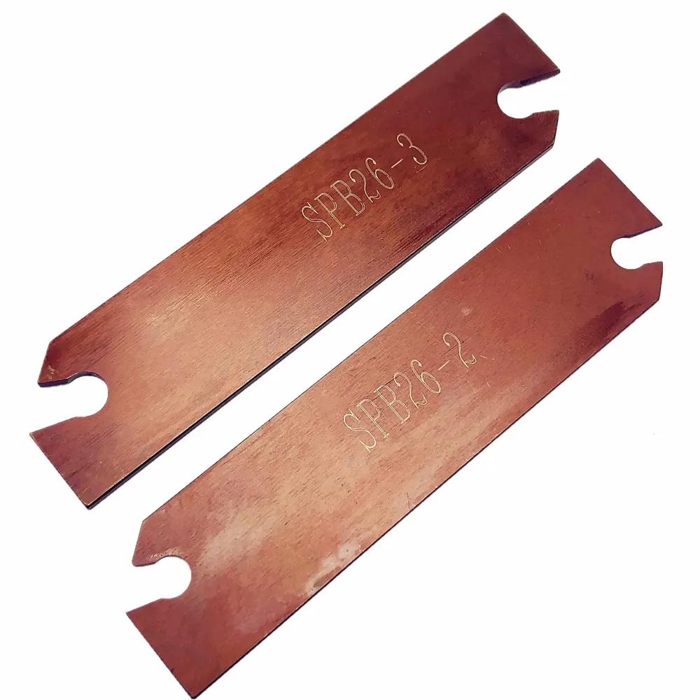 

1PCS slotting tool holder SPB26-2/3/4 outer diameter cutting blade slotting blade + 10PCS SP200/SP300/SP400 CNC slotting tools
