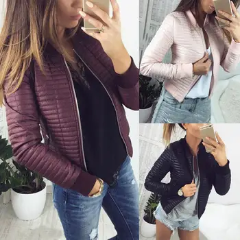 

Women New Down cotton Winter Jacket Coat Warm Loose Short Outerwear Casual Female Bread clothing Cotton Sport Running Coats