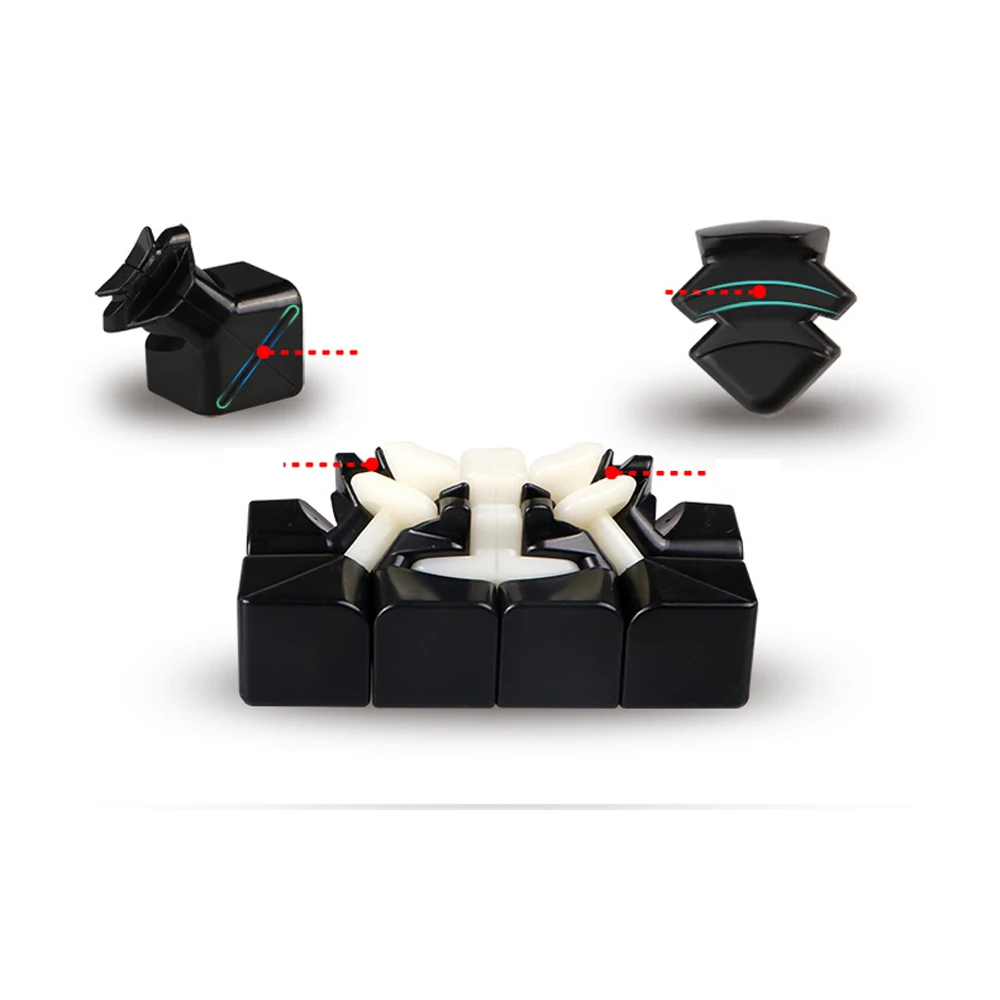 IQ-Cubes QiYi MoFangGe WuQue/WuQue Магнитный 4x4 куб высокоскоростной кубик головоломка магический Профессиональный обучающий кубик magicos детские игрушки