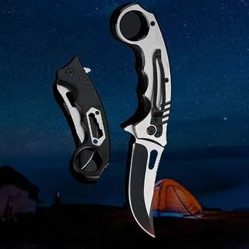

High Hardness Folding Knife Camping Tactics Special Combat Outdoor Mini Multifunctional Hunting Knife Screwdriver Wrench
