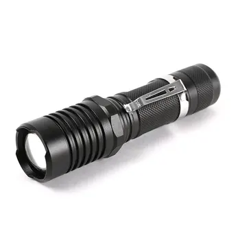 

Electric Torch Flashlight Tool Sporting Goods Camping Hiking Strong Light Portable Safety T6