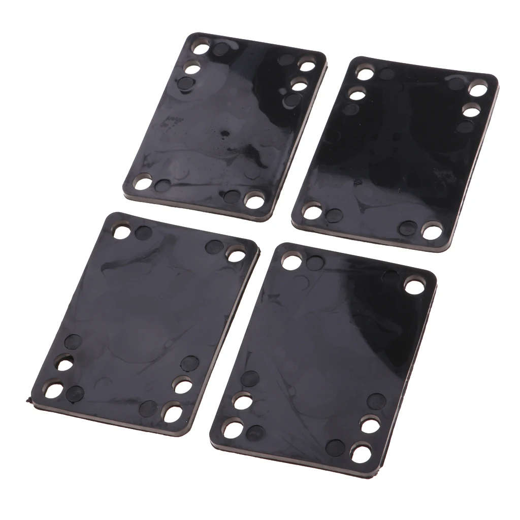 4PCS/Set 3mm Skateboard Riser Pads Shockpads Good Replacement for Longboard Skateboarding Hardware Accessory Dropshipping 4PCS/Set 3mm Skateboard Riser Pads Shockpads Good Replacement for Longboard Skateboarding Hardware Accessory Dropshipping