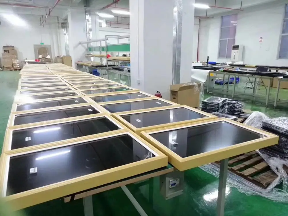 15 18 дюймов настенный рекламный дисплей Цифровая вывеска Qcode сканер и RFID reade lcd сенсорный экран