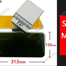 Защитные очки для автомобильных чехлов, козырек от солнца днем и ночью, регулировка вращения на 360, CD50 Q03