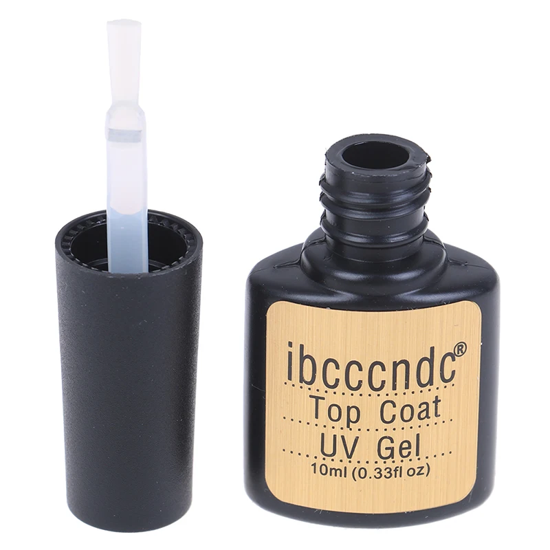 Base Top Coat Transparent Gel Nail Polish UV 10ml Soak Off Primer Gel Varnish Lacquer Matte Tempered Top Nail Manicure