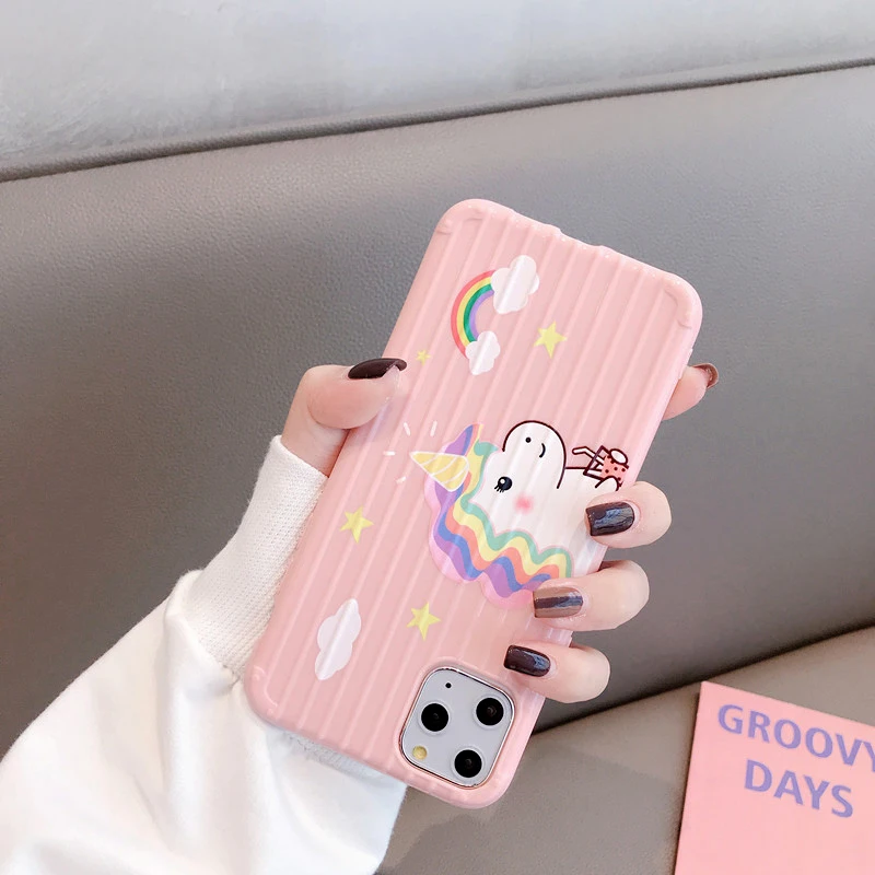 Чехлы с рисунком динозавра для iPhone 11Pro Max X 7 8 6 6S Plus 3D полосатая мягкая ТПУ задняя крышка для iPhone 11 XS Max XR чехол Coque