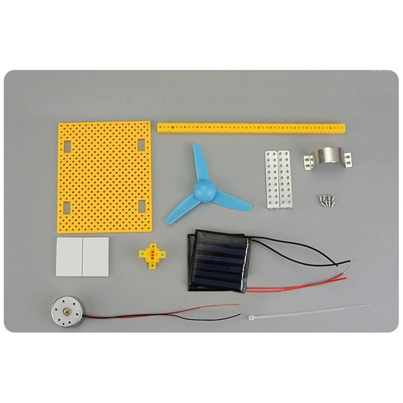 Мини-вентилятор панель DIY научное образование модель комплект Развивающие игрушки для детей и взрослых солнечной энергии Обучающие игрушки 30AG27