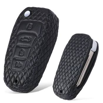 Keyforkess 315MHz ID46 OUCG8D-625M-A aggiornato Flip 3 Button Remote Key Fob per Mitsubishi i-MiEV Outlander Lancer custodia in pelle - KEYECU 315MHz ID46 OUCG8D 625M A aggiornato Flip 3 Button Remote Key Fob per Mitsubishi