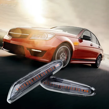 

LEEPEE DC 12V LED Side Marker Light Error Free Auto Lamp For BMW E90 E91 E92 E60 E87 E82 E61Car Indicator Turn Signal Lights