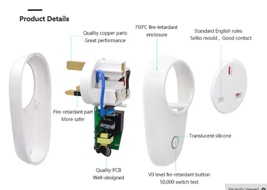 Sonoff S26 Wifi умная розетка умный дом дистанционное управление таймер питания Беспроводная розетка ЕС США Великобритания вилка работа с Alexa Google