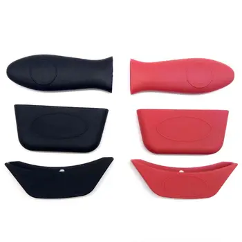 

3pcs Non-Slip Silicone Hot Handle Holder Skillets Frying Pan Pot Sleeve Cover Grip Kitchen Accessories