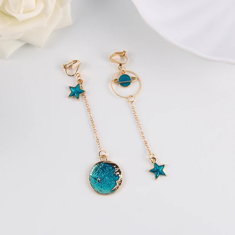 Ear Clip Earrings For Girl Women Party Gift