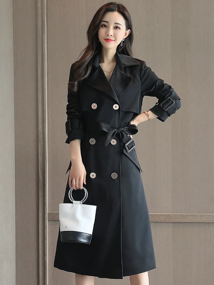 spring and autumn new women's fashion wild loose casual coat jacket