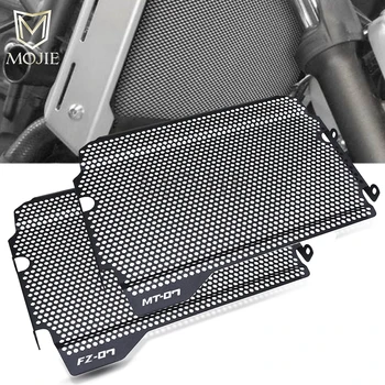

For Yamaha MT-07 FZ-07 MT07 FZ07 MT FZ 07 2018 + Motorcycle Accessories Aluminum Radiator Guard Protection Grille Grill Cover
