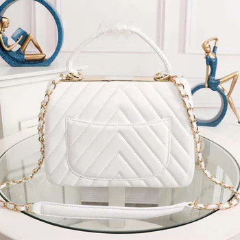 

Top Quality Handbags Women‘s Real Leather Top Handle Tote Bags Luxury Fashion Design One Shoulder Bag Purse With hardware