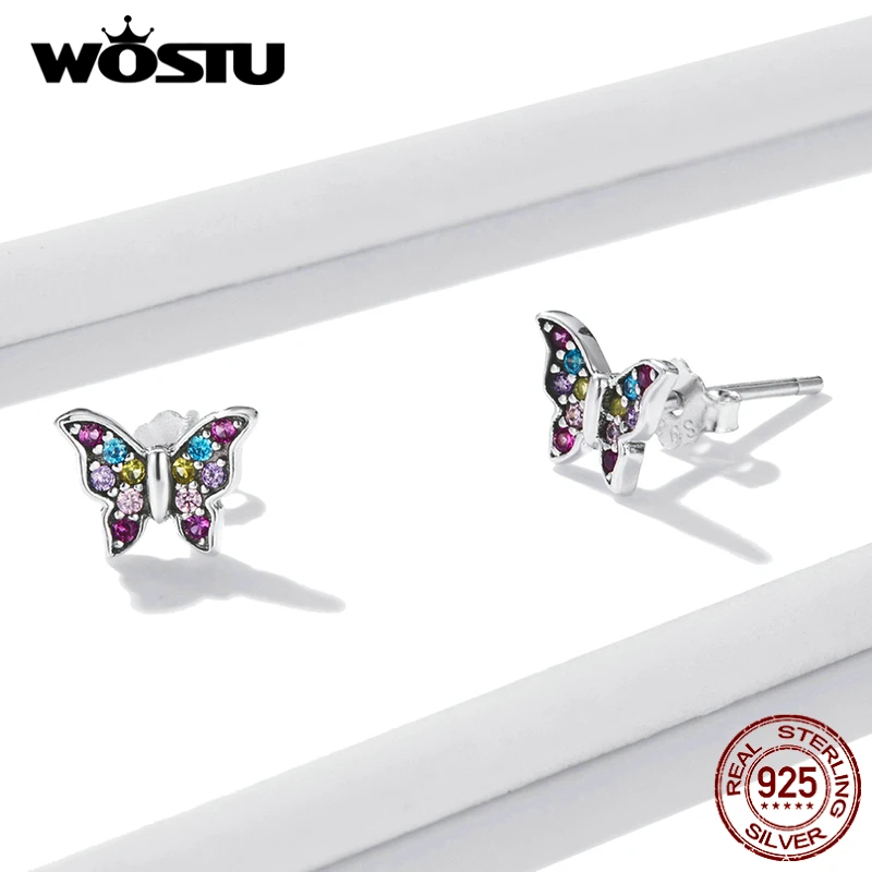 Butterfly Earrings Sterling Silver | 925 Sterling Silver