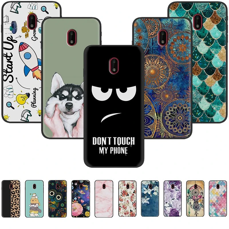 Durable Cover Phone Case For Nokia C1 Plus Anti-knock Cartoon Shockproof Silicone Frosted Soft phone dry bag