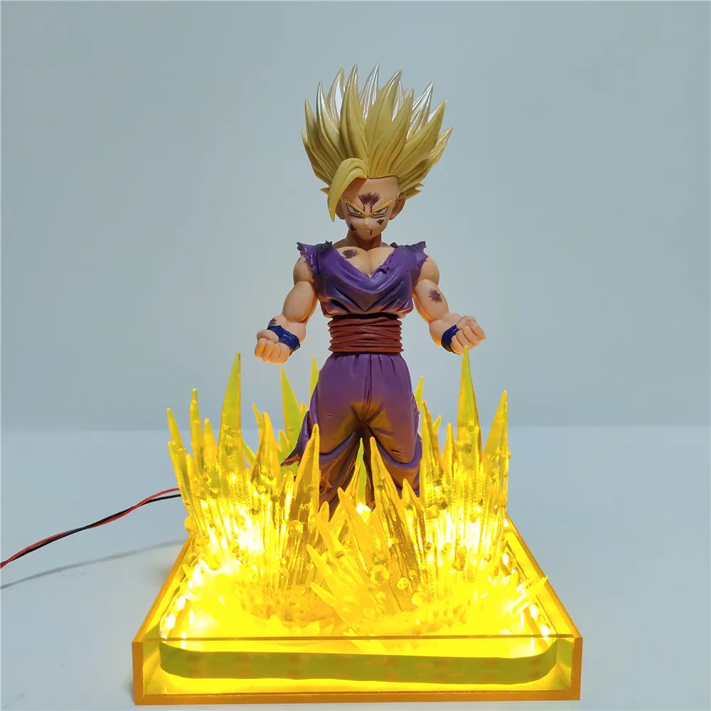 Сон Гохан Dragon Ball Z ночник фигурка настольная лампа Lampara Luminaria супер светодиодный 3D