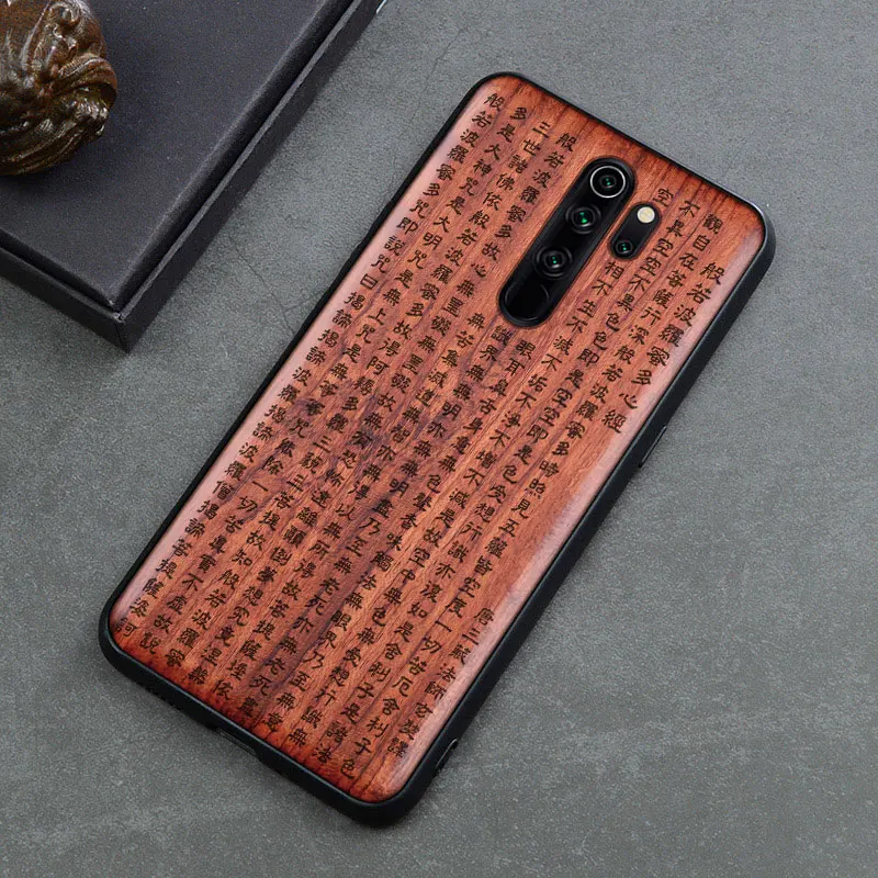 10 Резной деревянный ящик для Xiaomi redmi note 8 Xiomi redmi note 8 Pro противоударный чехол TPU чехол для redmi note 8 pro Чехол деревянный корпус - Цвет: 10