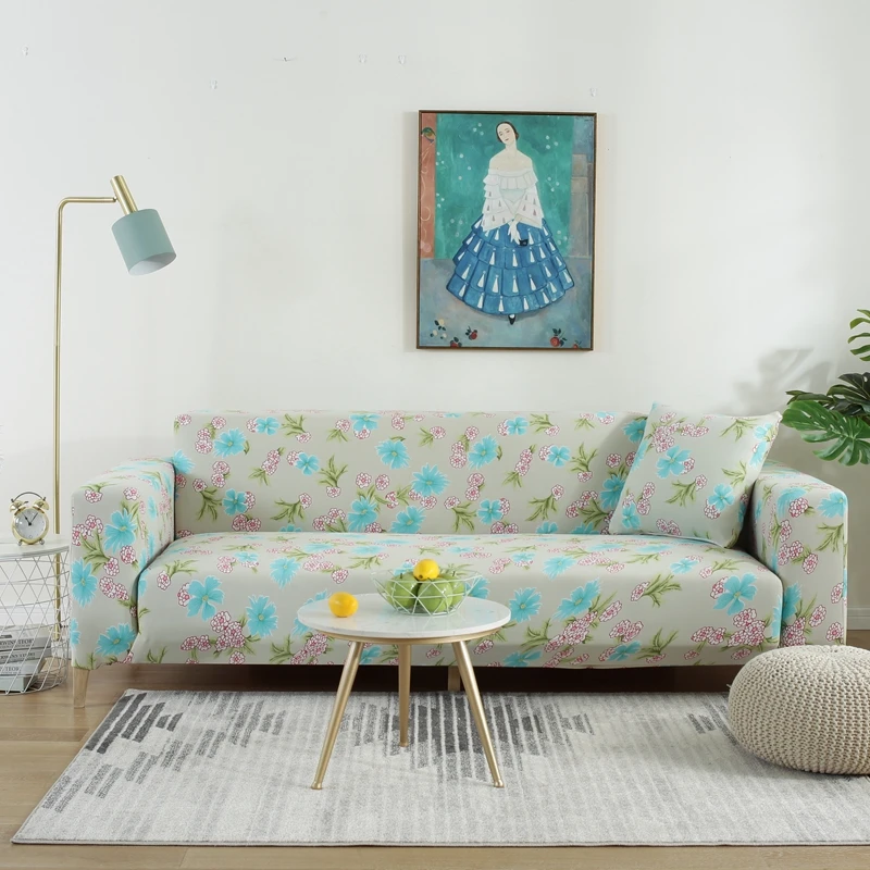 Sofa Cover Elastic Slipcover Removable Stretch Furniture Covers Protector Fashion for Living Room Couch | Дом и сад