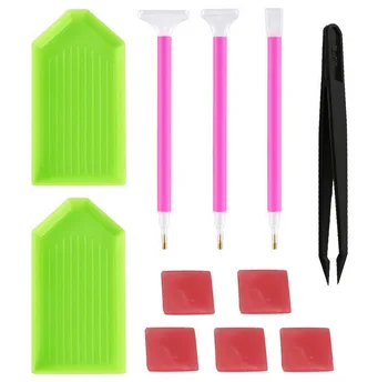 

11PCS Set 5D Diamond Painting Hand Tool Kit DIY Stylus Pen Accessories For Mobile Phone Decoration And Bonding Tools