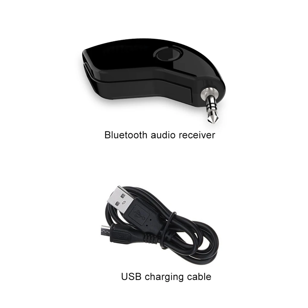 Мини 3,5 мм AUX аудио беспроводной Bluetooth 4,2 EDR стерео музыкальный приемник домашний автомобильный адаптер для громкой связи