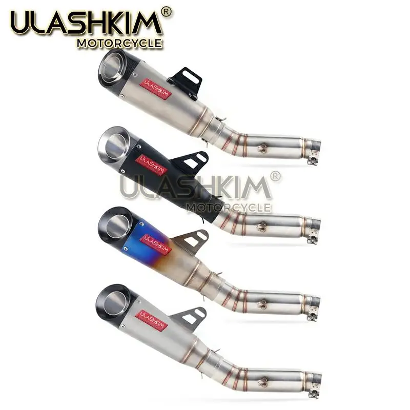 Выхлопная труба глушителя для мотоцикла средняя без шнуровки HONDA CBR400 CB500R CBR500R 2013