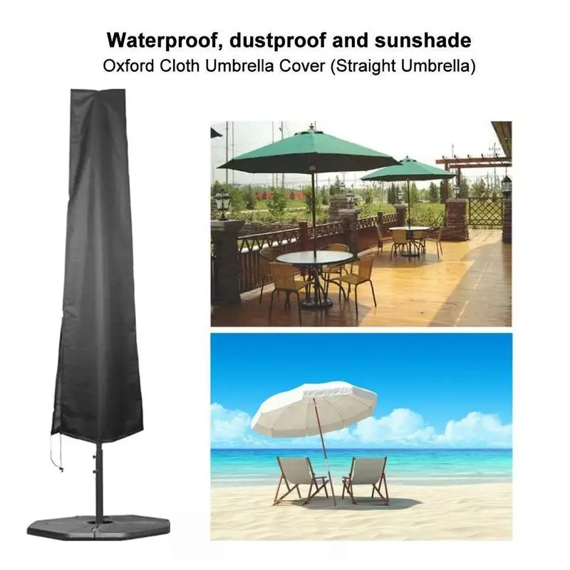 Parasols Px Home Patio Umbrella Covers Waterproof Uv 420d Oxford Fabric Fit 9 Ft To 13 Ft Umbrella Covers For Outdoor Umbrellas Garden Outdoors