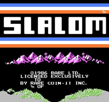 

Slalom 60 Pins English Version Game Cartridge for 8 Bit 60pin Game Console
