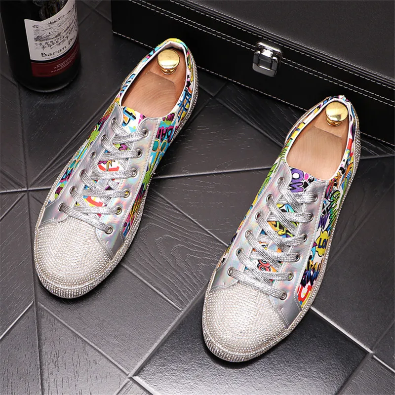 Waliicorners Punk Hip Hop Casual Flats Board Shoes Zapatillas Hombre Autumn Fashion Print Men Sneakers 8 20201113_205458_094