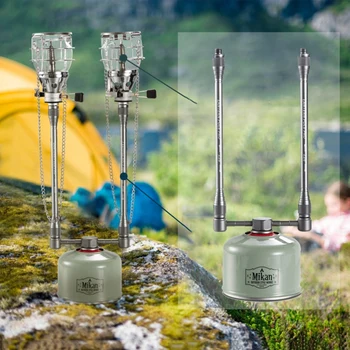 

Gas Lantern Extension Tube Aluminum alloy durable lightweight portable multifunctional Gas Tank Converter Extension Rod New