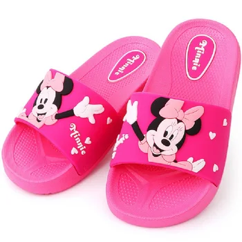 

Cute Cartoon Home Slippers Girls Summer PVC Non Slip Soft House Slippers for Boy and Girl Spider Man Kids Slippers Beach Sandals