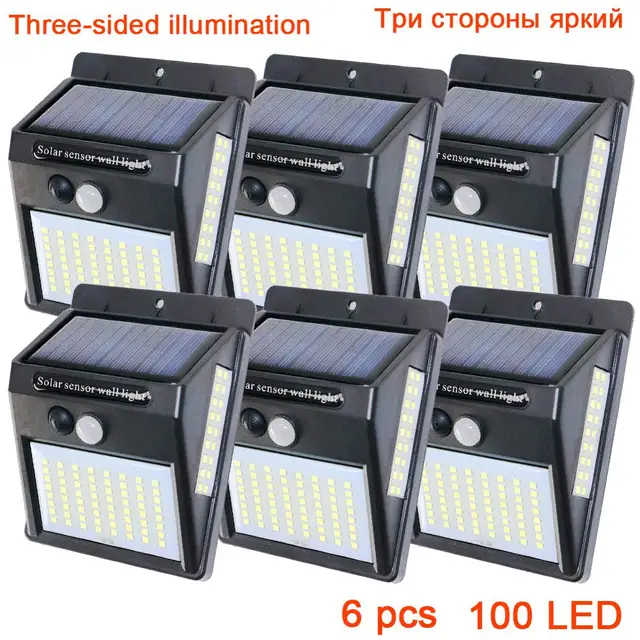 100LED -6pcs