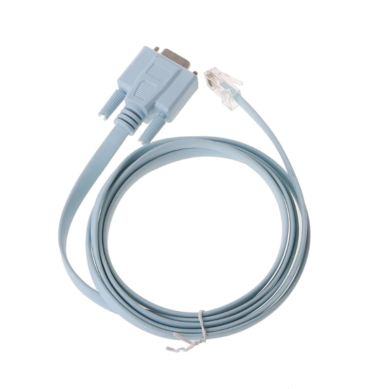 

For Cisco Console RJ45 To Rs232 DB9 COM Serial Port Female Network Adapter Cable