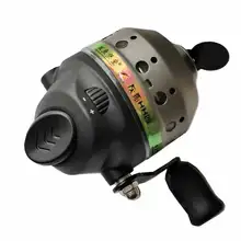 

Slingshot Fishing Reel Catapult Shooting fish Metal Closed line Wheel Left/Right Outdoor River Fishing with PE 4 strand 30m
