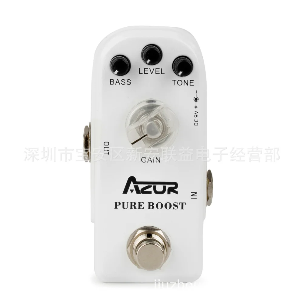

Mini Delay Guitar Effect Pedal Pure Booster distortion Electric Bass Guitar Effects True Bypass