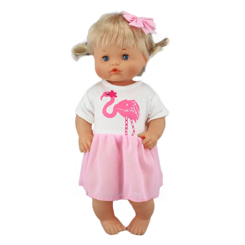 Новая Милая одежда, размер 40 см, 41 см, Nenucos Doll Nenuco Ropa Hermanita, фиолетовая футболка с длинными рукавами, штаны в фиолетовый горошек с шапочкой