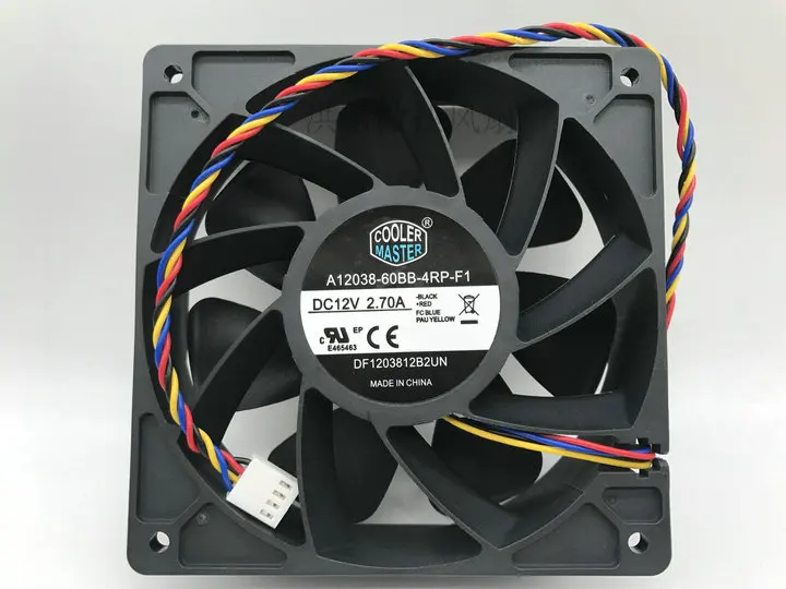 Совершенно новый телефон a12038-60bb-4rp-f1 12V 2.70a 12038 ant S9 T9 fan | Компьютеры и офис