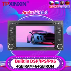 Radio Multimedia con GPS para coche, Radio con reproductor, Android 10,0, navegador, estéreo, accesorios, 2Din, sin dvd, para Seat leon 2009, 2010   2015