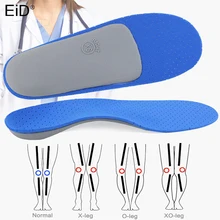 EiD Высококачественные Ортопедические стельки eva для плоских ног супинатор ортопедический обувь вставки в обувь для мужчин и женщин колодки для обуви