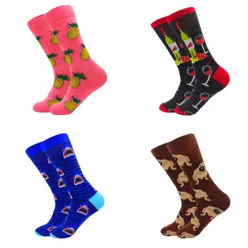 

Classic Fashion Socks Modern sewing pattern Venom Socks Long Art Socks hip hop crew socks street happy socks