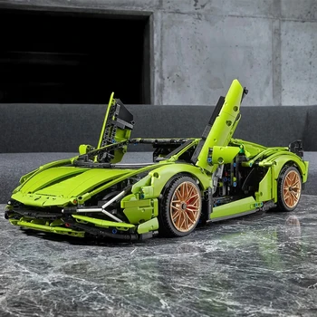 

In Stock 81996 3696PCS Technic Lamborghinis SIANs Supre Car 42115 FKP37 Racing Roadsters Building Blocks Bricks Toys Kid Gift