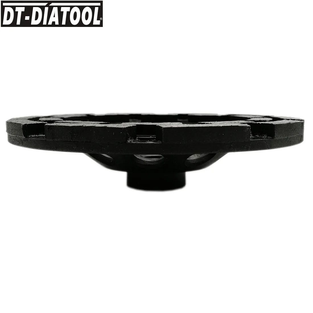 DT-DIATOOL 1pc Dia 125mm/5inch M14 Thread Premium Diamond Double Row Cup Grinding Wheel For Concrete Hard Stone Granite Marble
