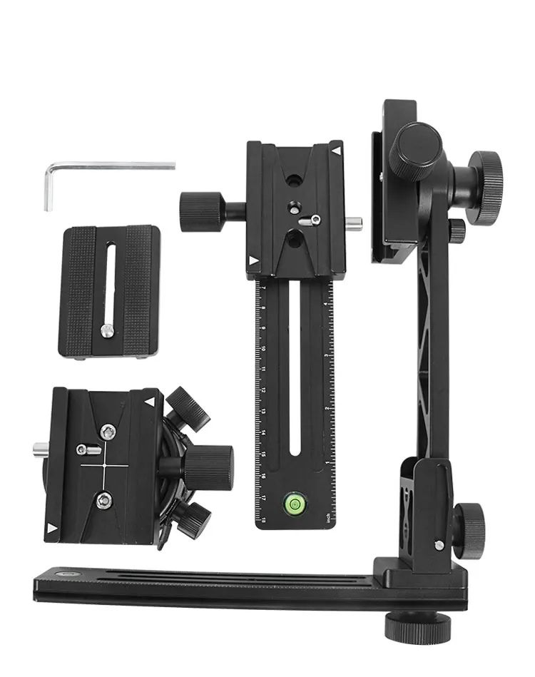 New 360 degree rotating panorama head tripod head starry sky shooting adapter with node index plate for dslr camera