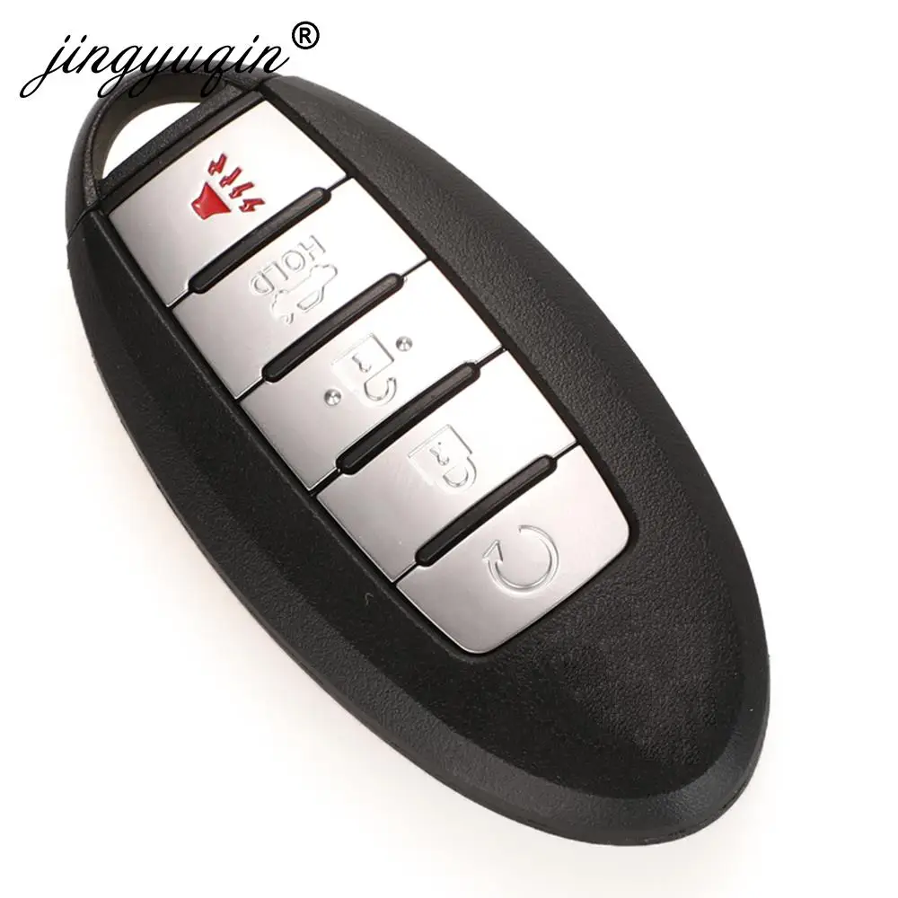 Фото Jingyuqin CWTWB1G744 БЕСКЛЮЧЕВОЙ для Nissan патруль Армада 5 кнопок 433,92 МГц FSK ID46 Pcf7952 Чип Смартфон №3