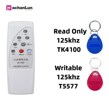 

New handheld writer RFID access card duplicator ID125 / 250/375 / 500KHZ tag reader multi-frequency smart chip copier