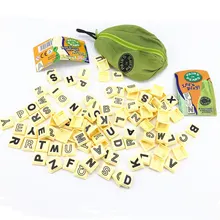crossword and word game  English Letter Puzzle Language Toys Interactive Intelligence Education  Game DIY for  family