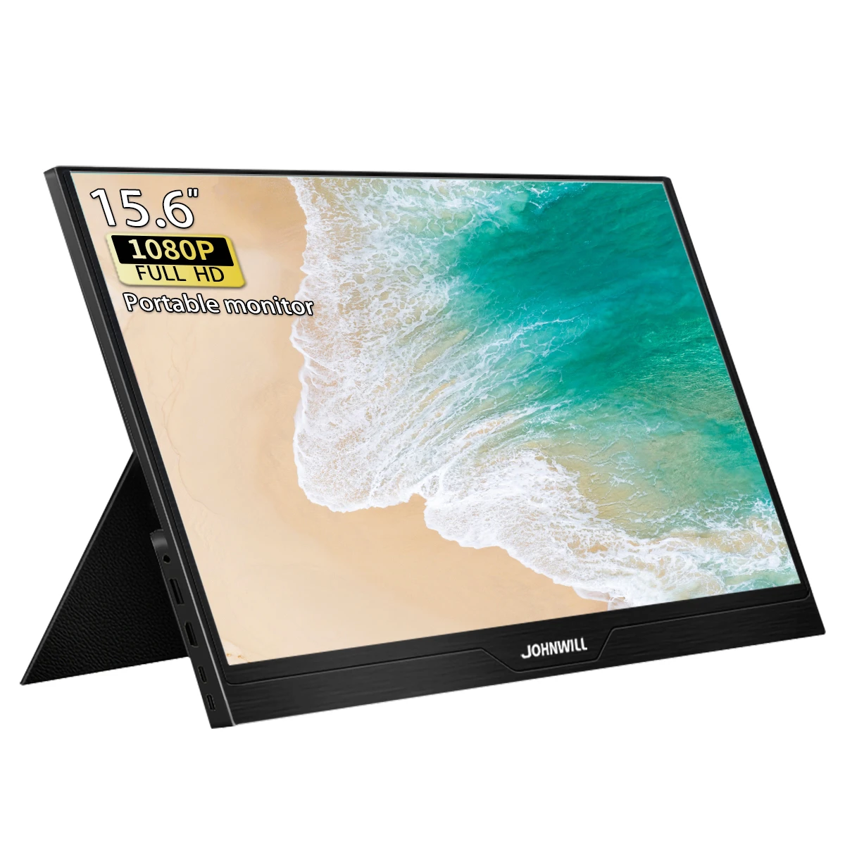 Portable Monitor 15 6 Inch Full Hd 1080p Usb Type C Ips Computer Monitor With Dual Speakers For Laptop Ps4 Xbox Mobile Phone Monitor Aliexpress