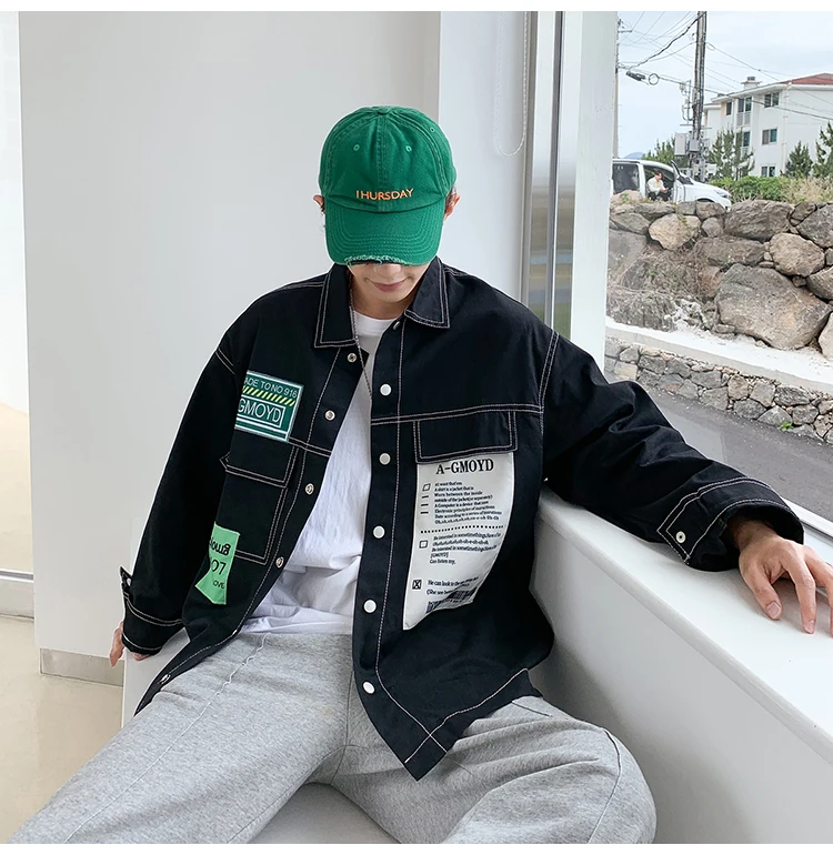 Privathinker мужские корейские осенние хлопковые куртки, мужские хип-хоп куртки с принтом, Мужская Уличная Повседневная модная одежда больших размеров