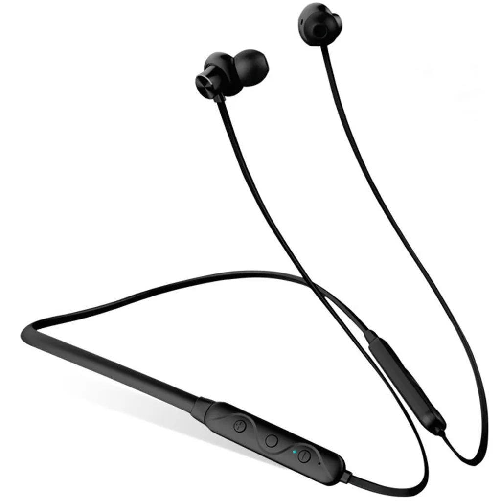 

Neckband Wireless Headsphones Waterproof Bluetooth Earphone HiFi Stereo Earbuds Handsfree Headset 1121#2